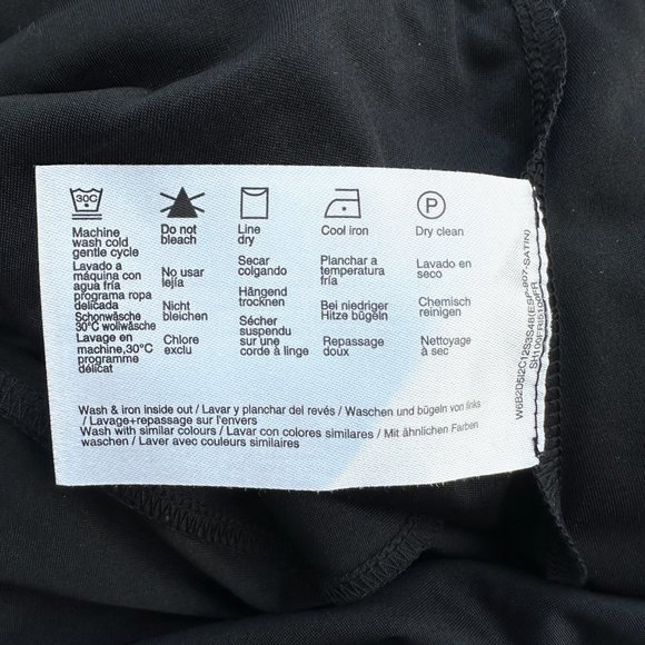 Esprit Collection Black Lined 100% polyester Layered Dress - US 2 - Picture 10 of 10